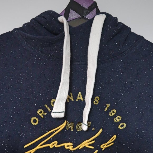 Jack & Jones Men's Jorreuben Sweat Hood Small - Picture 5 of 12